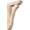 Ekena Millwork Legacy Slat Smooth Bracket w/ Offset Brace, Douglas Fir, 5 1/2"W x 20"D x 32"H BKT0604X20X32LEC06SDF - alternate 1